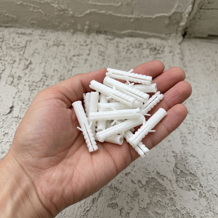塑料膨胀管 6毫米 100只